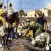 Evenements du Maroc: une tribu rebelle se rend aux reprÈsentants du sultan. Illustration de Beltrame. La Domenica del corriere, 10/02/1907.